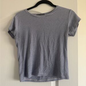 Brandy Melville Striped Blue Women's Top